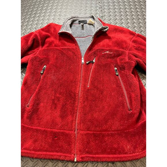 Vintage Patagonia R Series Regulator Fleece Jacket Full Zip Pockets Red Large - Picture 2 of 13